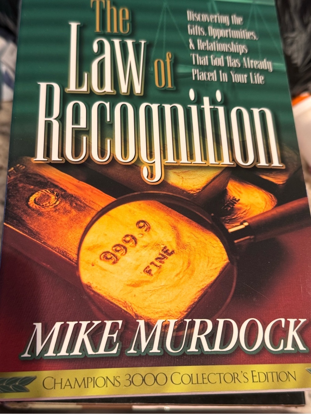 The Law of Recognition - Green and Gold Paperback Book